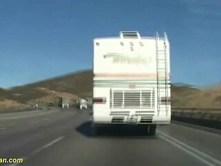 Crazy MILF rough bangvan DP fucked