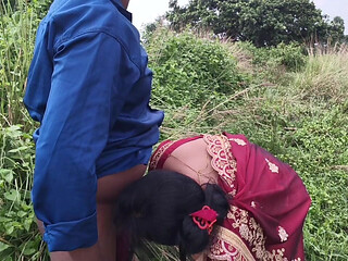 Odia Village House Wife Hard - Core Fuck with Her Boyfriend in Forest, Odia Wife Sex in Outdoor Forest
