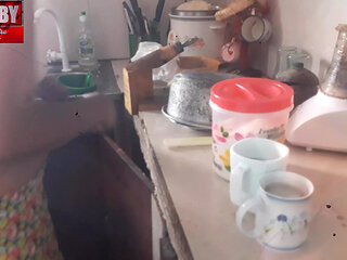 My Maid on Cheeththa Dress Teases me wife is away.mp4