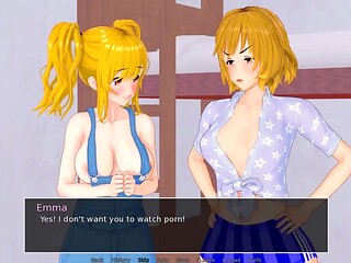 Horny student gets a surprise anal fuck by the strict teacher