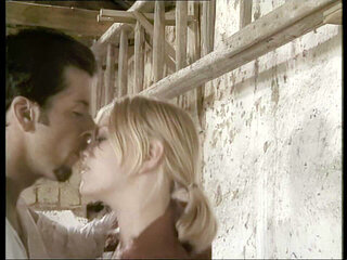 Doggy Style in the Stable with a Cock in the Ass