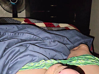 Slow Morning Cum Rub Over the Underwear Morning Wood