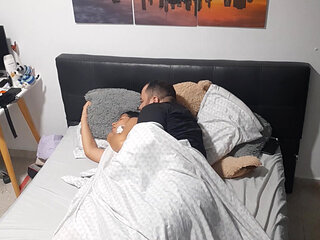 In the morning with my husband I ask him to come inside.