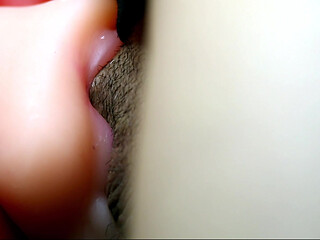 He came very hard into her hot, wet mouth and screamed in orgasm.