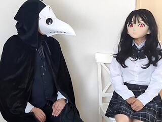 Sexy Japanese idol gets off in abandoned building with a vibrating toy