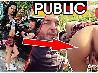 Young Skinny Tourist Gets Dirty Public Fuck