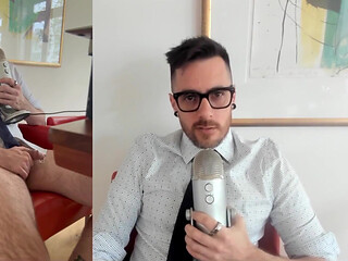 Asmr Roleplay as Your Grad College Professor! Includes Cumshot!