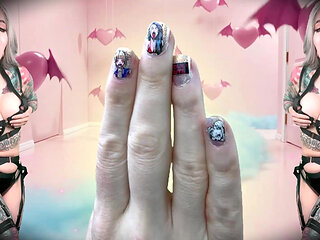 Hyperventilation for Ahegao Nails - JOI, Brain Rot