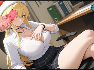 My Office Mate Makes Me Do Crazy Anime POV