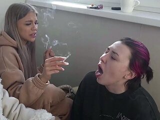New Slut Is Used As An Ashtray And Target For Spit And