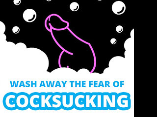 AUDIO ONLY - Wash away the fear of cock sucking