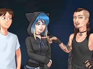 Naughty student with a sexy voice dives into anime adventures