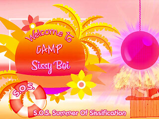 The Recording Through the Loudspeakers at Camp Sissy Boi as All the Sissies Suck Cock for Mistress