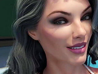 Stepson Gets Cucked by Tatoo MILF - Away From Home #27 - Animated Porn Game