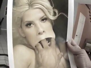 Adrianna Faust makes him cum twice. Great naturals