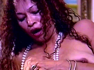Curly Haired Mature MILF Takes Deep Anal and Facial