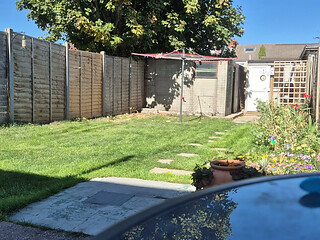Clear washing line dared naked