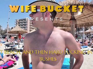 Step-sis gets naughty at the beach