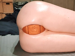 Ass Worship 8 - Using My New XXL Egg Plug for the First Time!