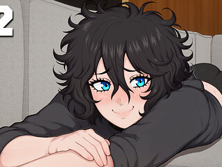 My Femboy Roommate: Special Weekend #02 - Femboy Boyfriend Just Chilling Showing His Bubble Butt