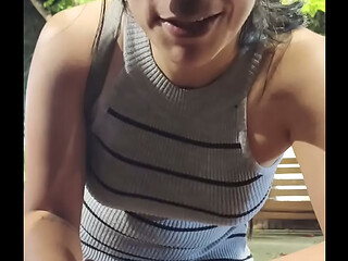 POV porno real callejero, encuentro a linda latina en un parque, nos vamos a coger y termino d&aacute_ndole por el culo
