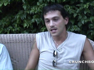 Scuking in the party js straight friend