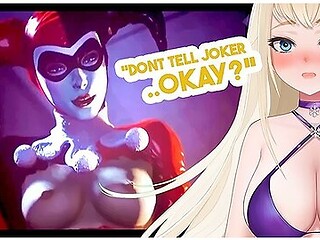 Halloween Harley Quinn Fucks With Clothes On. Rule 34 Hentai Porn