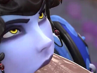 Widowmaker Loves Bandits Huge Dick & Takes It All - 3D Overwatch