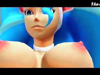 Kinky cat Felicia explores new desires in POV 3D hentai action