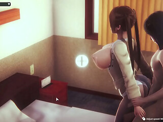 Nitta Gets Pounded in Office - 3D Hentai Game