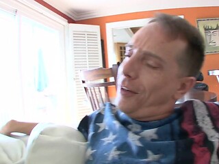 Alison Rey swallows big cum while riding a huge cock