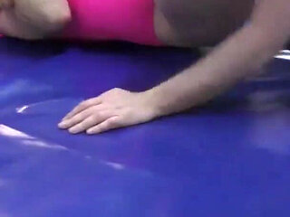 Wrestling virgin dominated