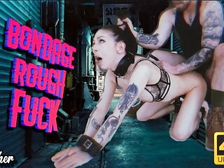 Rough Bondage Fuck with Tiny Submissive Teen