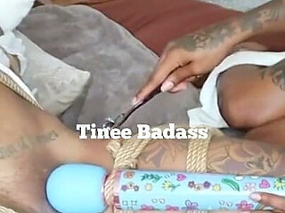 Lesbian Bondage Tease