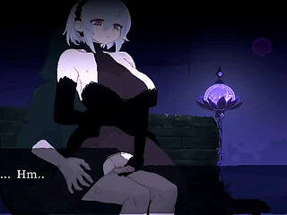 Hentai Game - Cute witch milks you dry