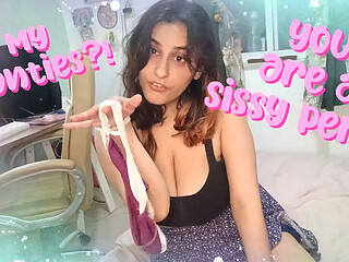 Sissy Panty Sniffer - Femdom Sissification Roleplay