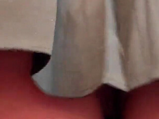 A Girl with a Juicy Ass Cums While at Home Alone