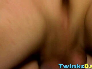 inexperienced twink boyfriends shoot jizz after raw ass fucking