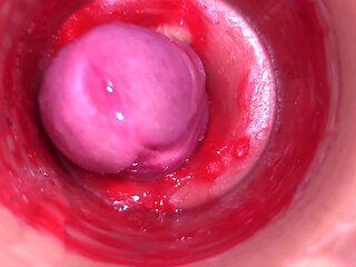 Super Cum in Vagina. Excellent Internal Camera. 4K