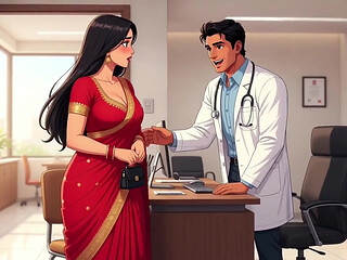 "Hospital Mein Wild Treatment   Doctor Aur Randi Patient Ki Gandi Chudai"