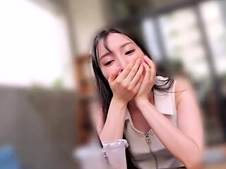 Amateur asian teen licks ass and sucks cock