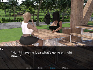 Project hot wife - playing with jenny's boobs outdoor