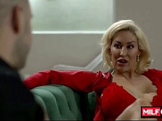 Hot MILF Ryan Keely and her lover Wolf Hudson engage in hardcore fucking