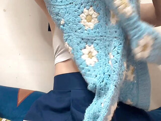 Hana Wear College Girl Cosplay for Her New Day Work Sex Cam