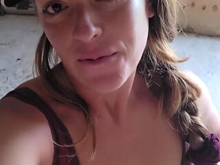Double Penetration in Pussy and Ass Squirting Hard