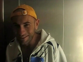 Fucked by a straight boy in the elevator