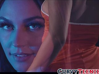 Jaw-dropping black-haired Vivian Taylor pounded like a mutt by a black strung up fellow