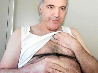 Hi Boy, Jerk off Your Cock with This Dirty Old Man