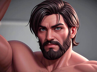 Scruffy Hunks: Slideshow of Scruffy 3D Cgi Men