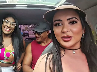 FIQUEI DE &Aacute_GUA NA BOCA COM O CASAL DE PASSAGEIRO. O CLIMA ESQUENTOU .
